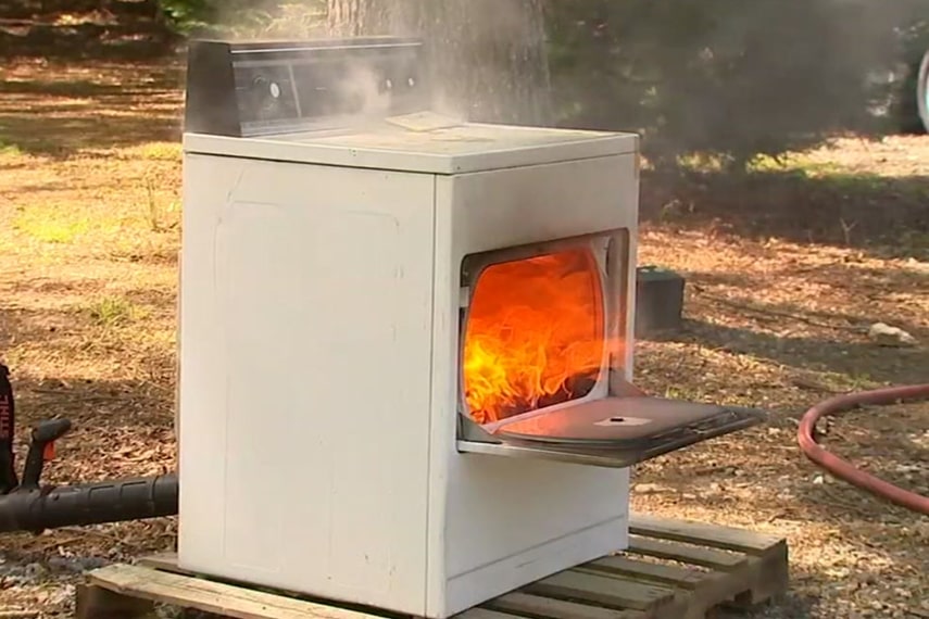dryer fire